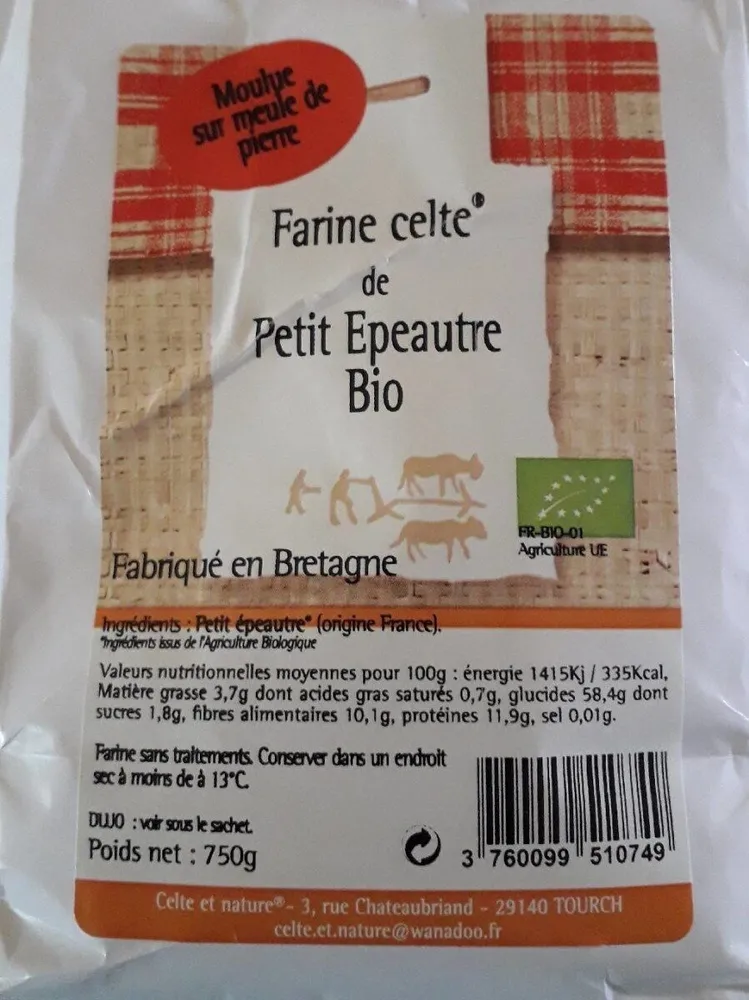Farine celte petit épeautre bio