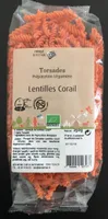Torsades lentilles corail