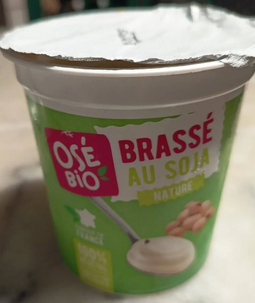 Brassé au soja nature