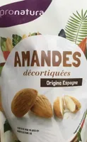 Amandes décortiquées