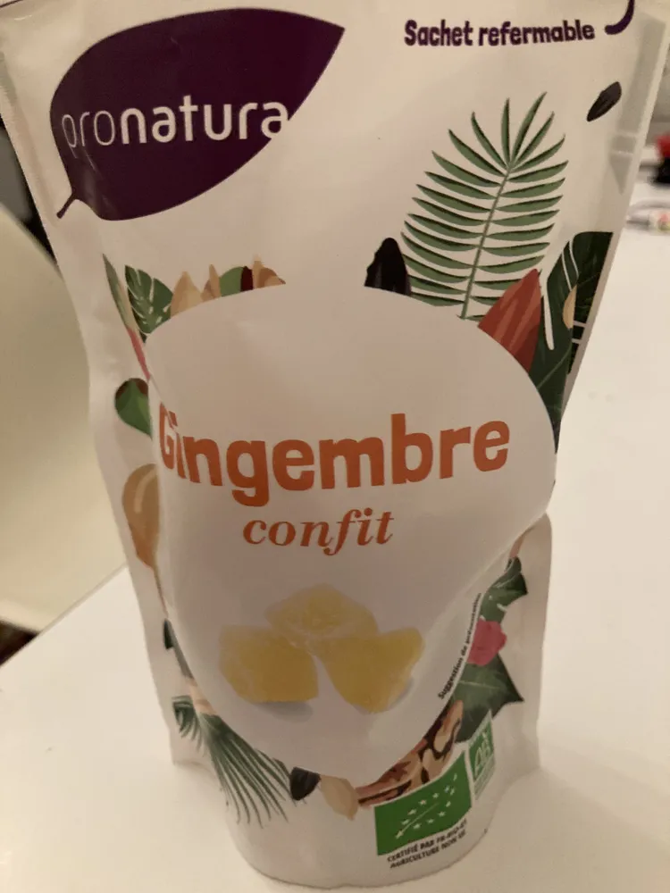Gingembre confit