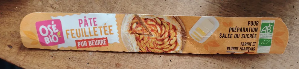 PÂTE FEUILLETÉE PUR BEURRE