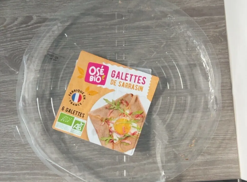 Galette farine de sarrasin bio