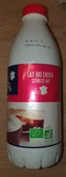 Lait Entier UHT Sterilise 1L Lait Plaisir
