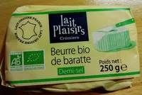 Beurre bio de baratte Demi-sel