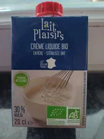Crème liquide bio