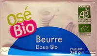 Beurre Doux Bio