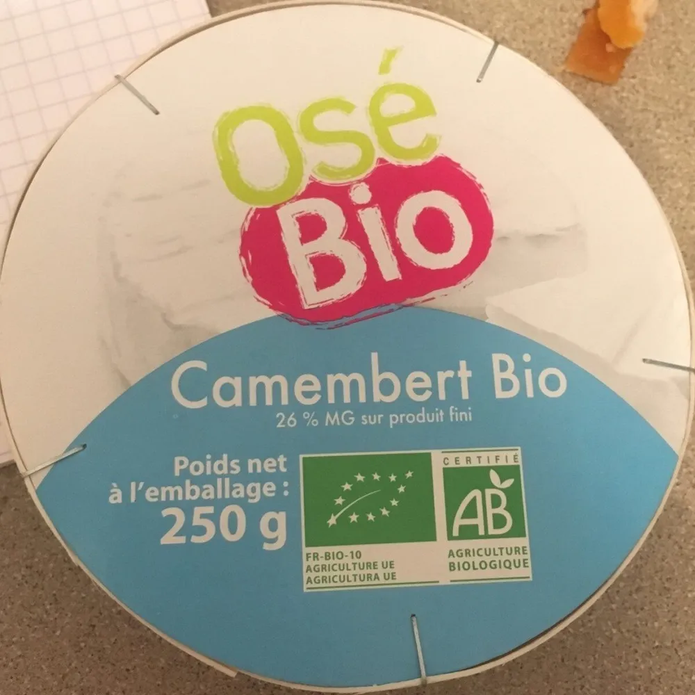 Camembert Bio (26 % MG)