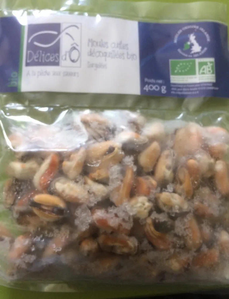 Moules Cuites Decortiquees Cal 200-300 400G