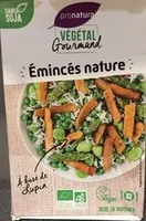 Émincés nature à base de lupin