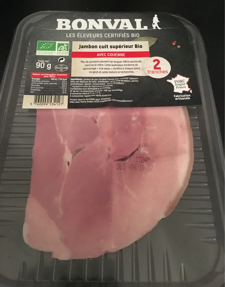 Jambon Cuit Supérieur