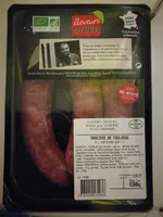 saucisse de Toulouse bio