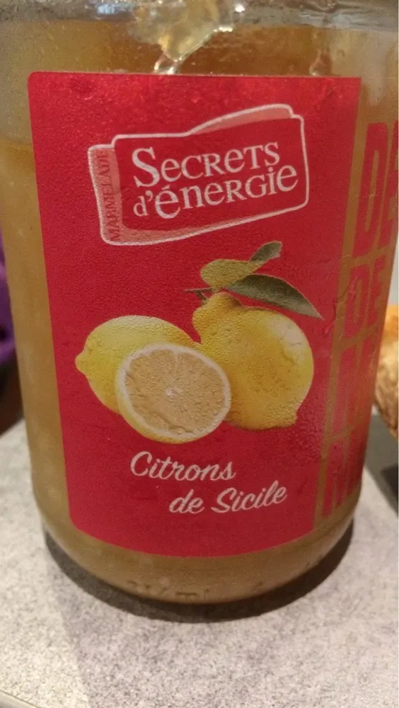 Marmelade de citron de Sicile