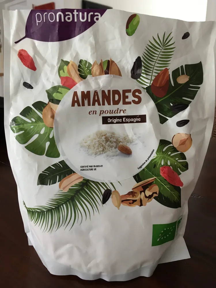 Amandes en poudre
