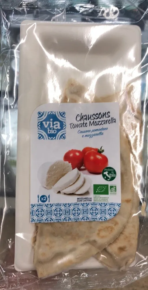 Chausson Tomate Mozzarella Sans Lactose X2