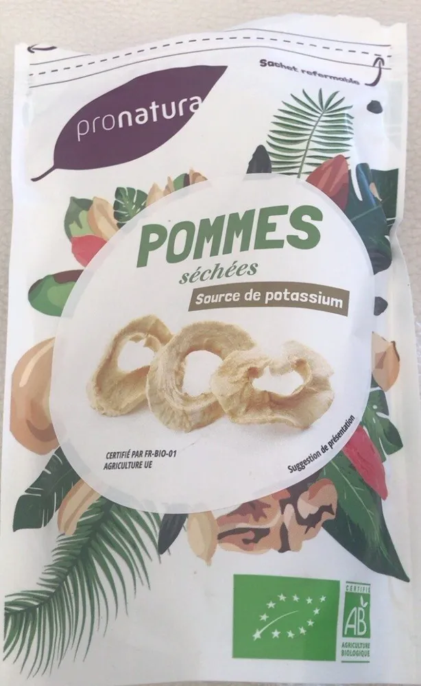 Pommes séchées