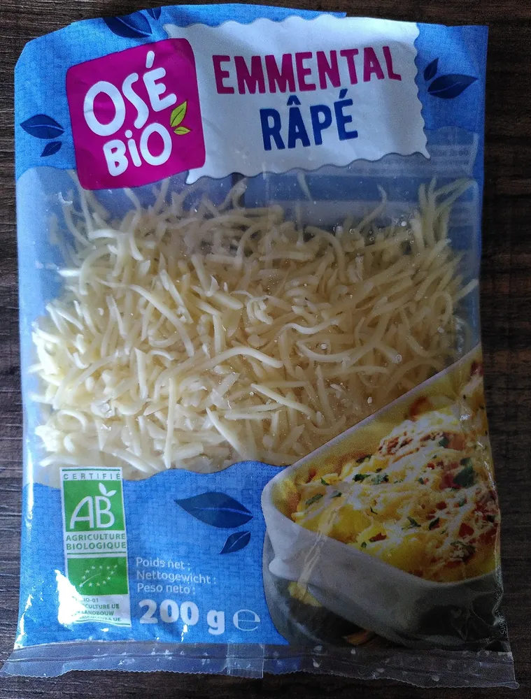 Emmental râpé