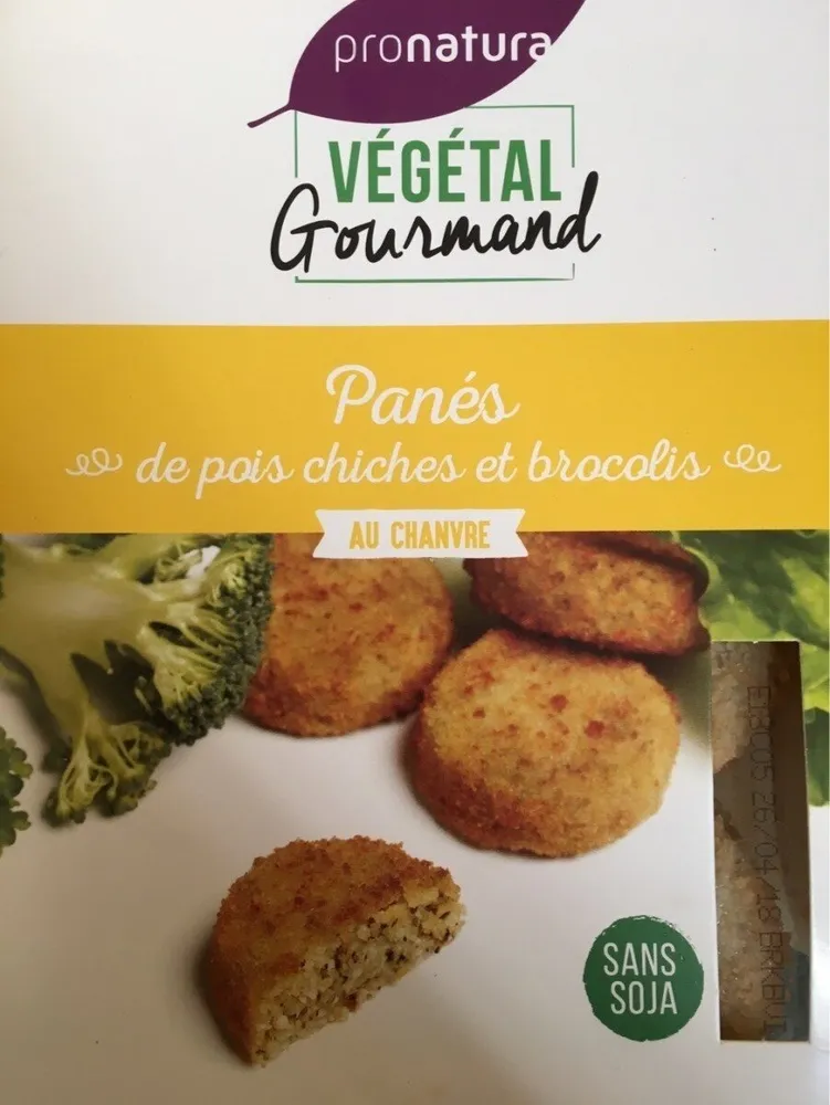 Panés de pois chiches et brocolis