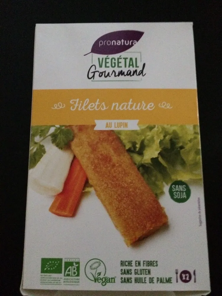 Filet nature au lupin