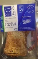 Filet de cabillaud panure biologique