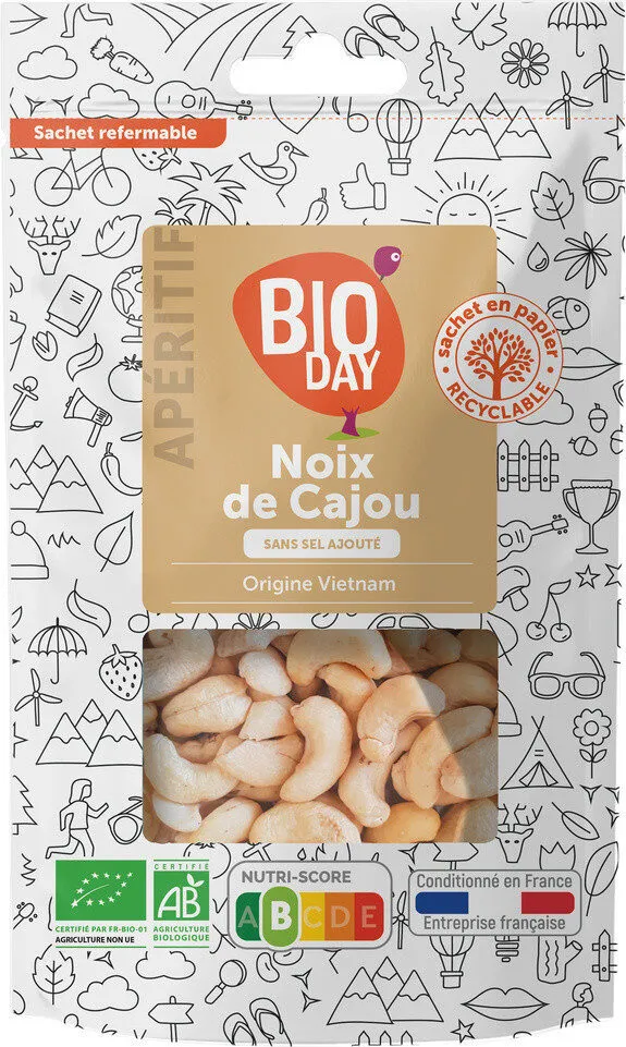 Noix de Cajou Vietnam BIO sachet