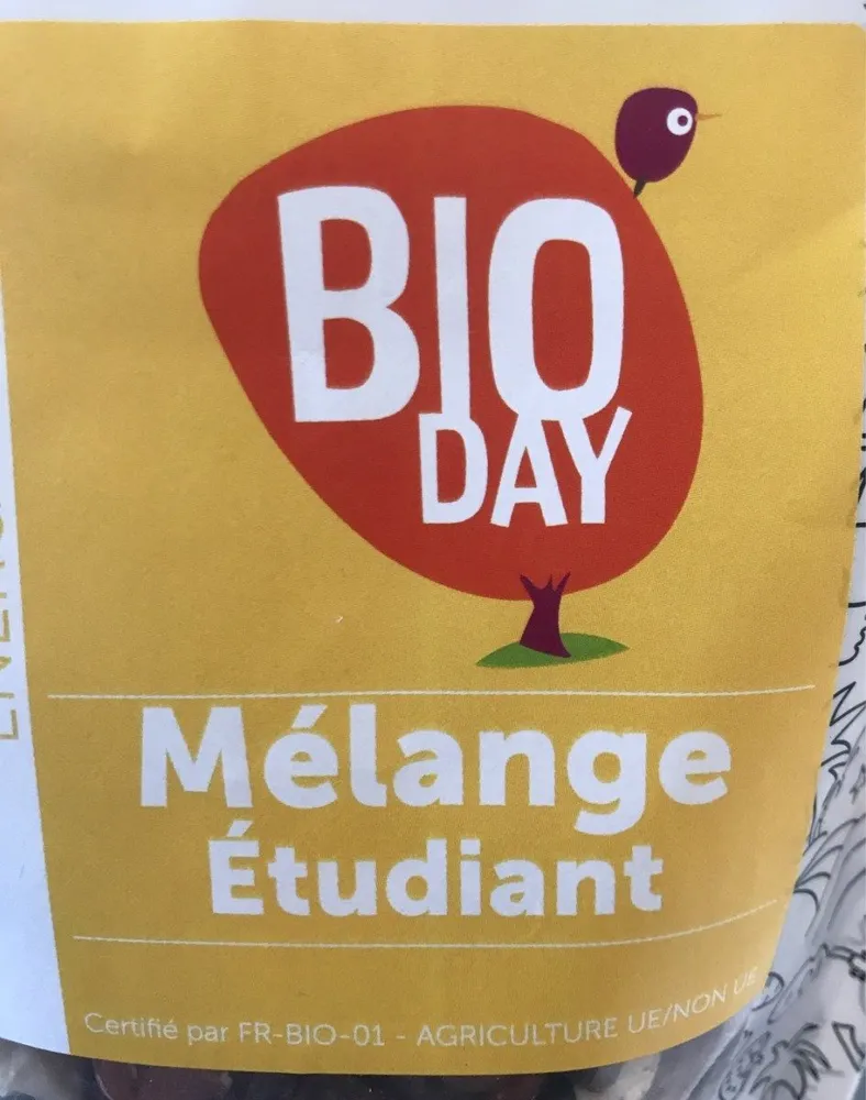 Mélange Etudiant UE/Non UE BIO sachet