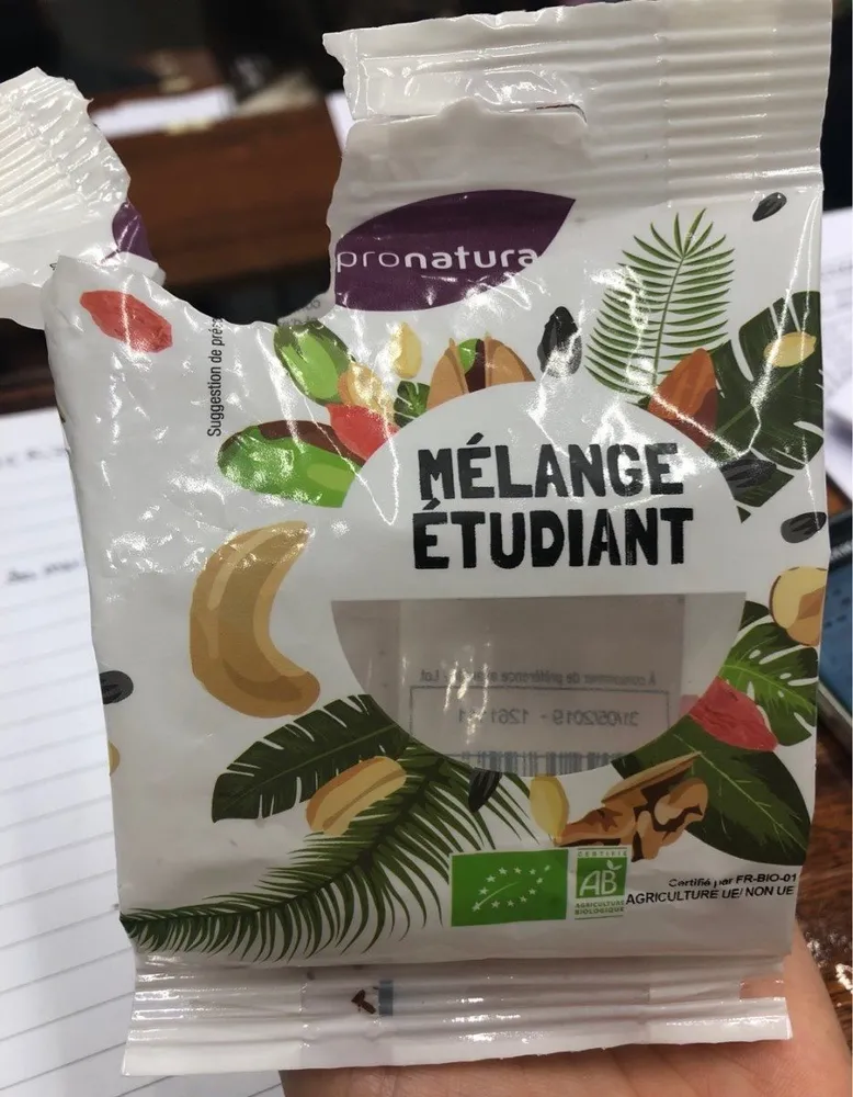 Mélange étudiant