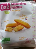 madeleines longues pur beurre