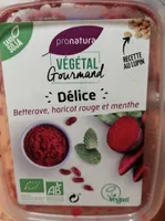 Délice betterave, haricot rouge et menthe