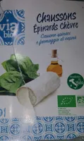 Chaussons epinard chevre