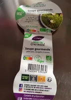 Soupe gourmande petits pois, courgette et quinoa