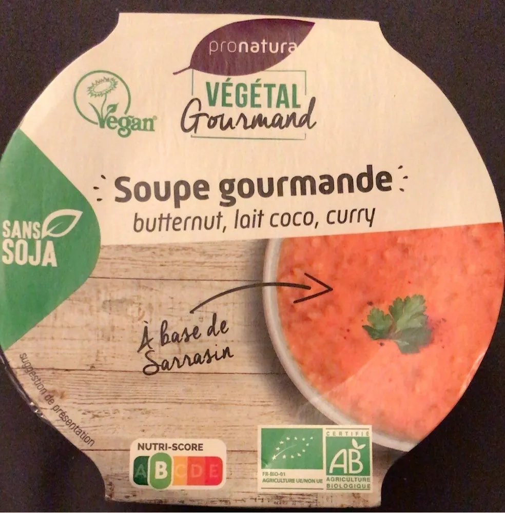 Soupe gourmande