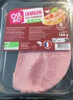 Jambon cuit superieur sans couenne