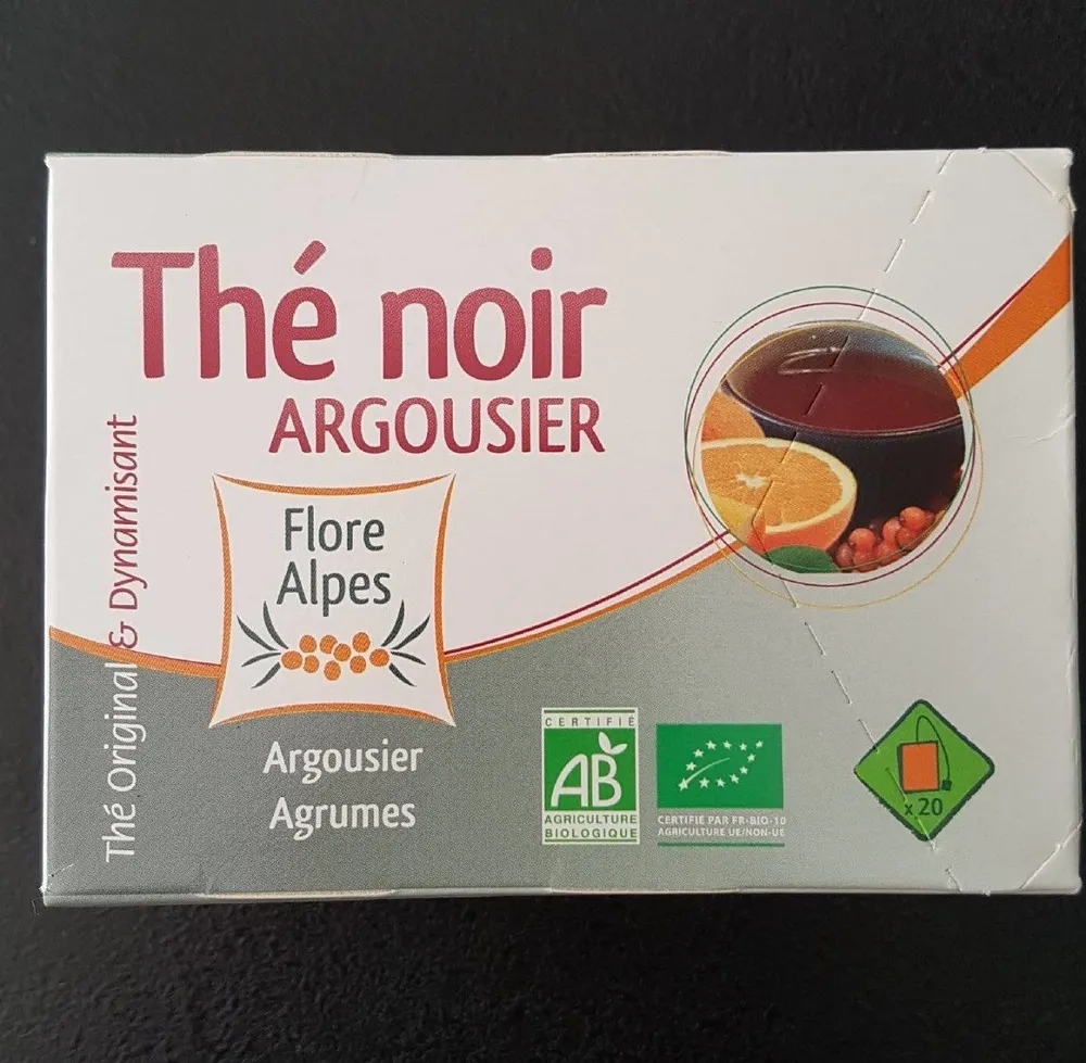 Thé noir Argousier