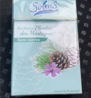 Bonbons plantes des montagnes