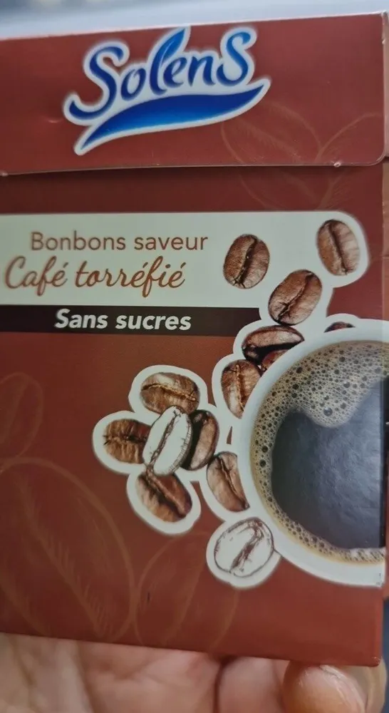 Bonbons saveur café torréfié