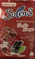Bonbons saveur Fruits Rouges