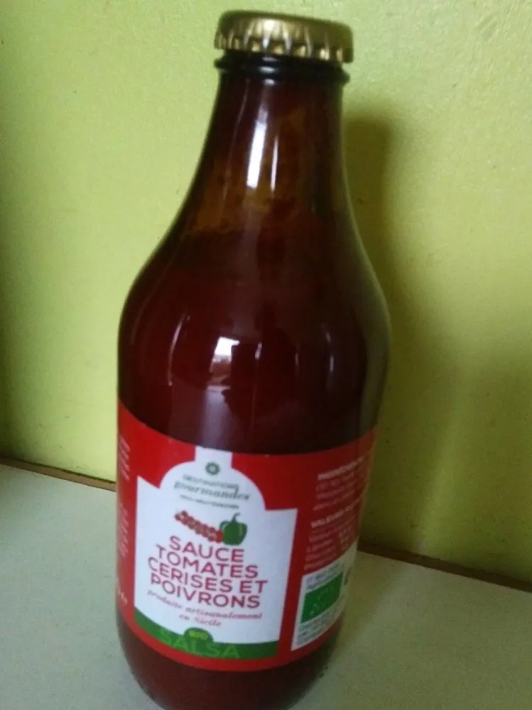 Sauce tomate cerise et poivron