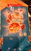 8 briochettes aux pépites de chocolat au lait
