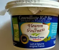 Cancoillotte nature biologique