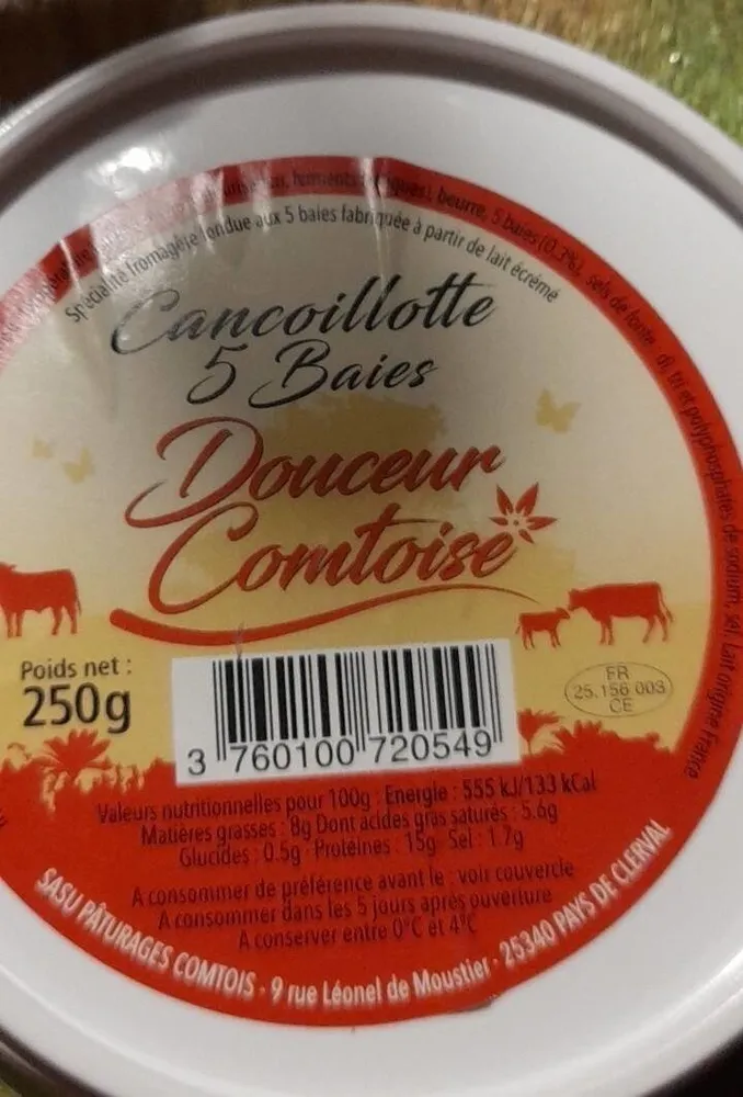 Cancoillotte 5 baies