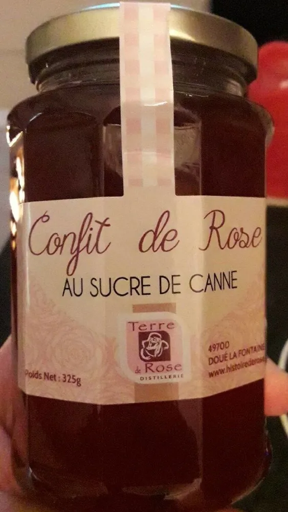 Confit de rose