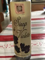 Sirop de violette