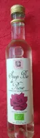 Sirop bio de rose