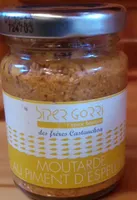 Moutarde au piment d'espelette
