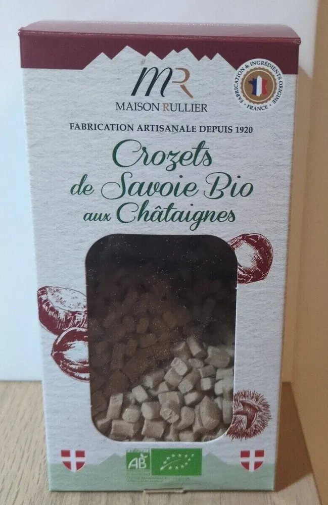Crozets de Savoie bio aux Châtaignes
