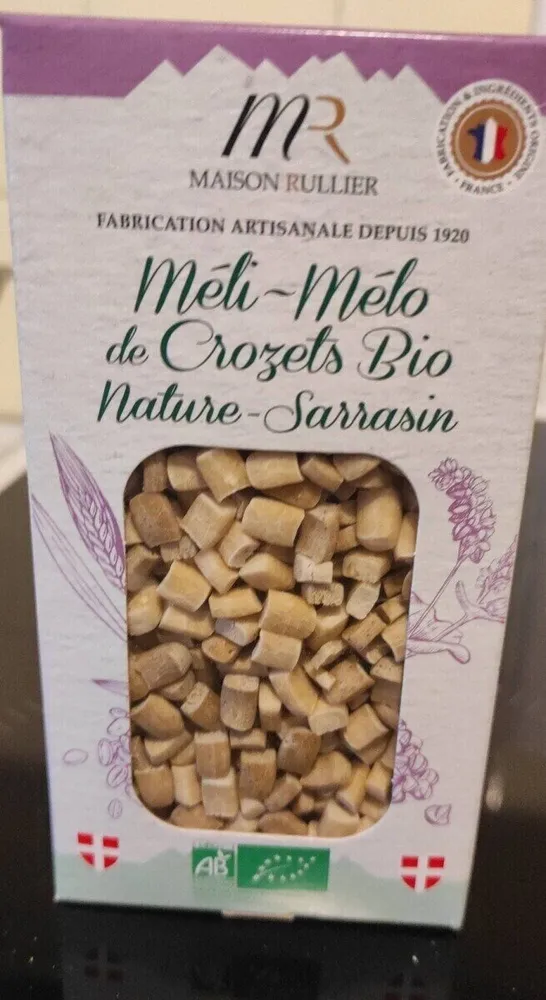 Méli-Mélo de Crozets Bio Nature-Sarrasin