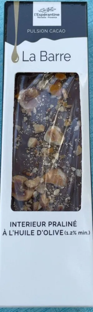 La barre pulsion cacao