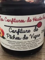 Confiture de pêche de vigne