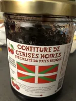 Confiture cerises noires